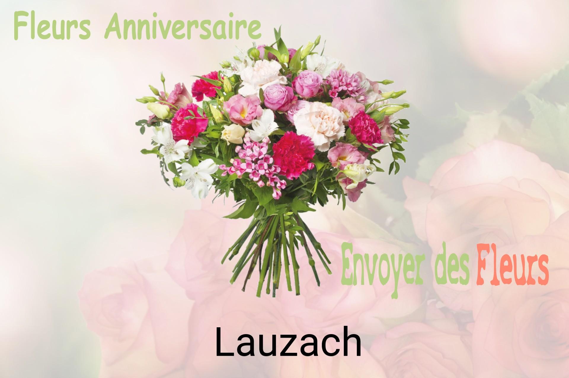 Bouquet de fleurs d’anniversaire livré à Lauzach